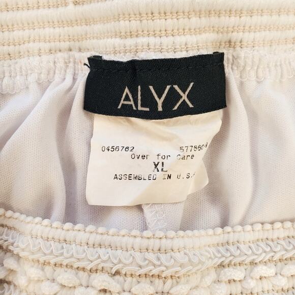 Alyx wide leg Size XL white crinkled pants Size XL - Picture 7 of 8
